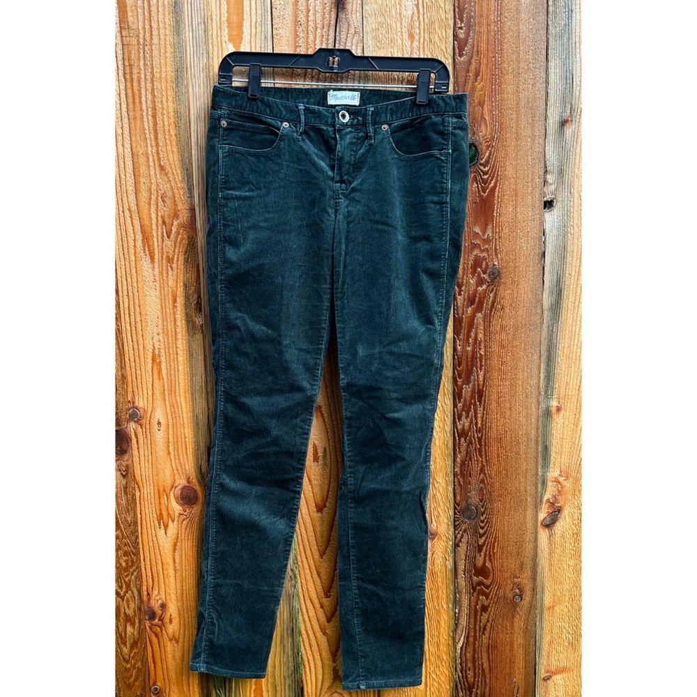 Madewell green corduroys